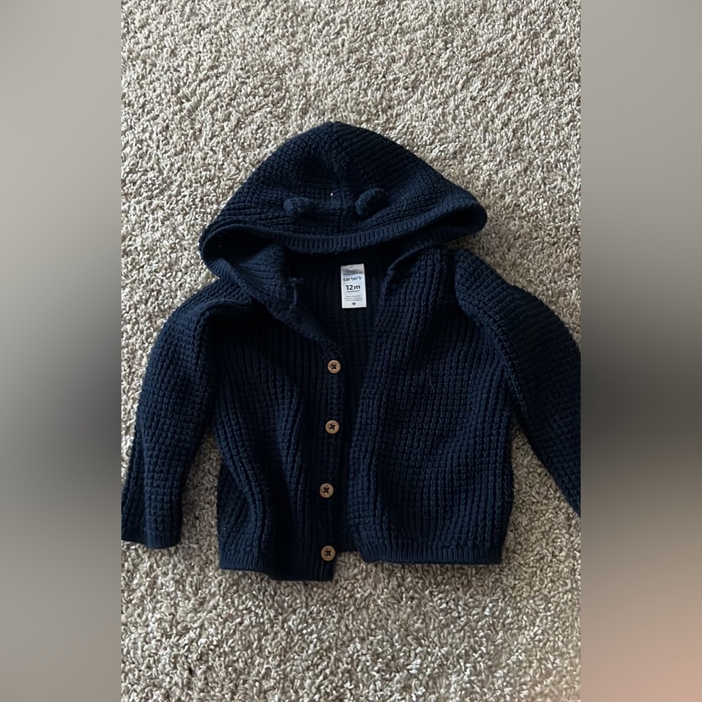 Carters 12 month knit jacket